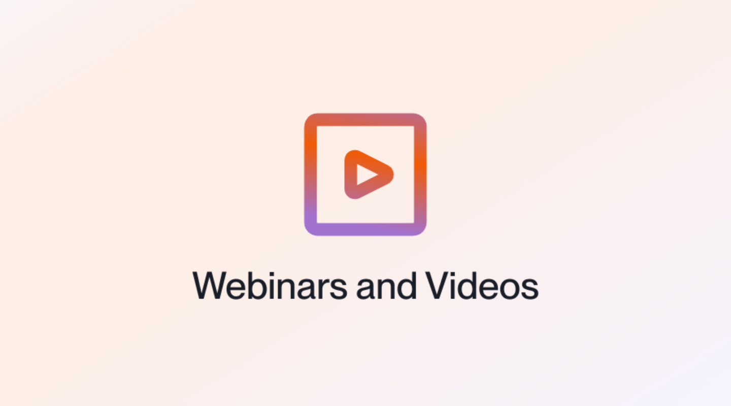 Sales intelligence webinars