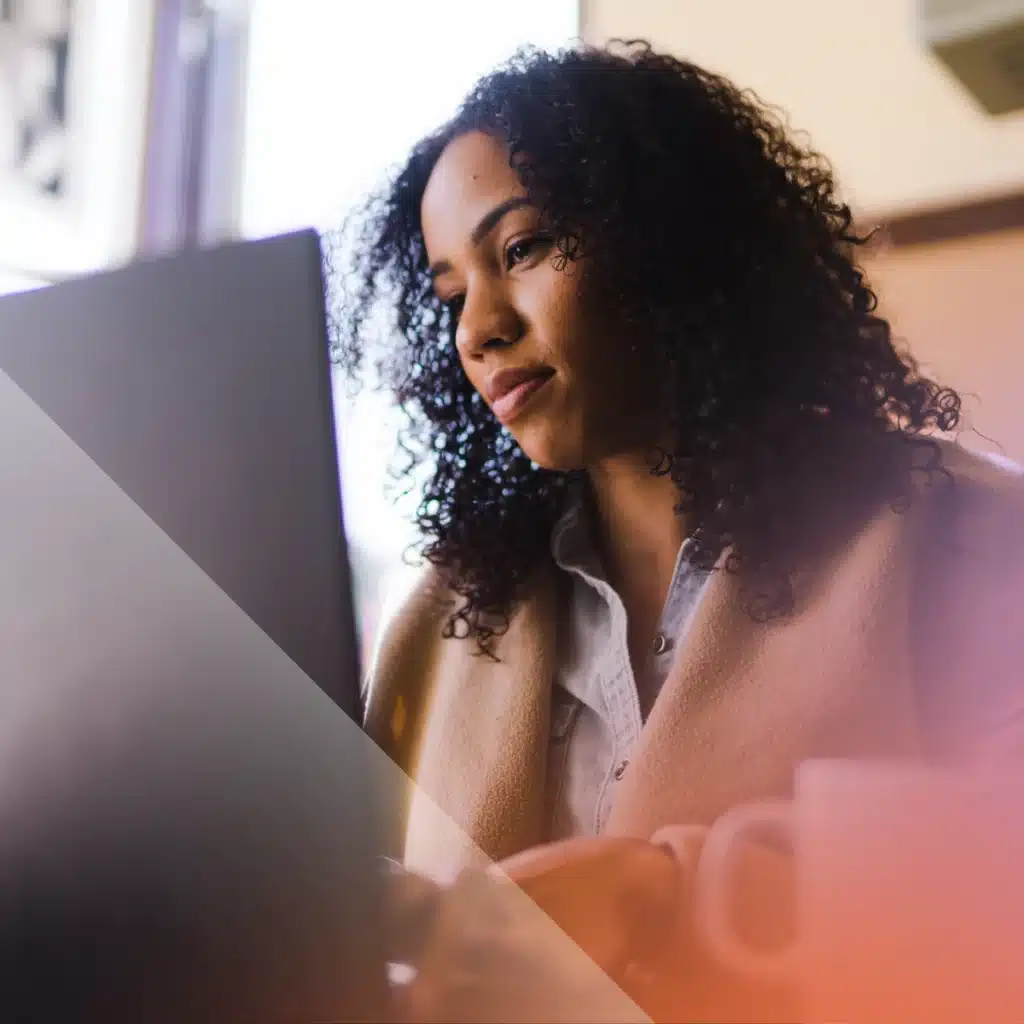 A sales person looking at driving B2B leads
