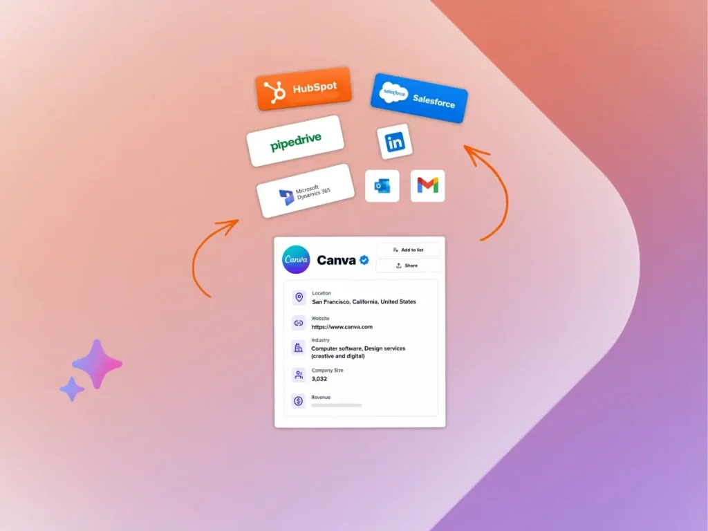 CRM enrichment using mobile app