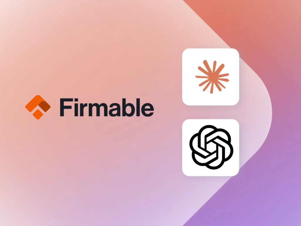 Firmable integrates with Claude and Webp