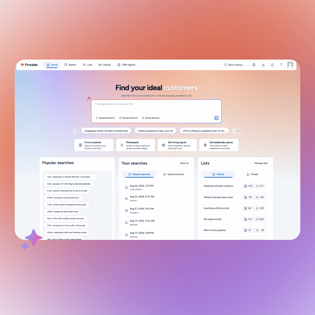 AI sales platform