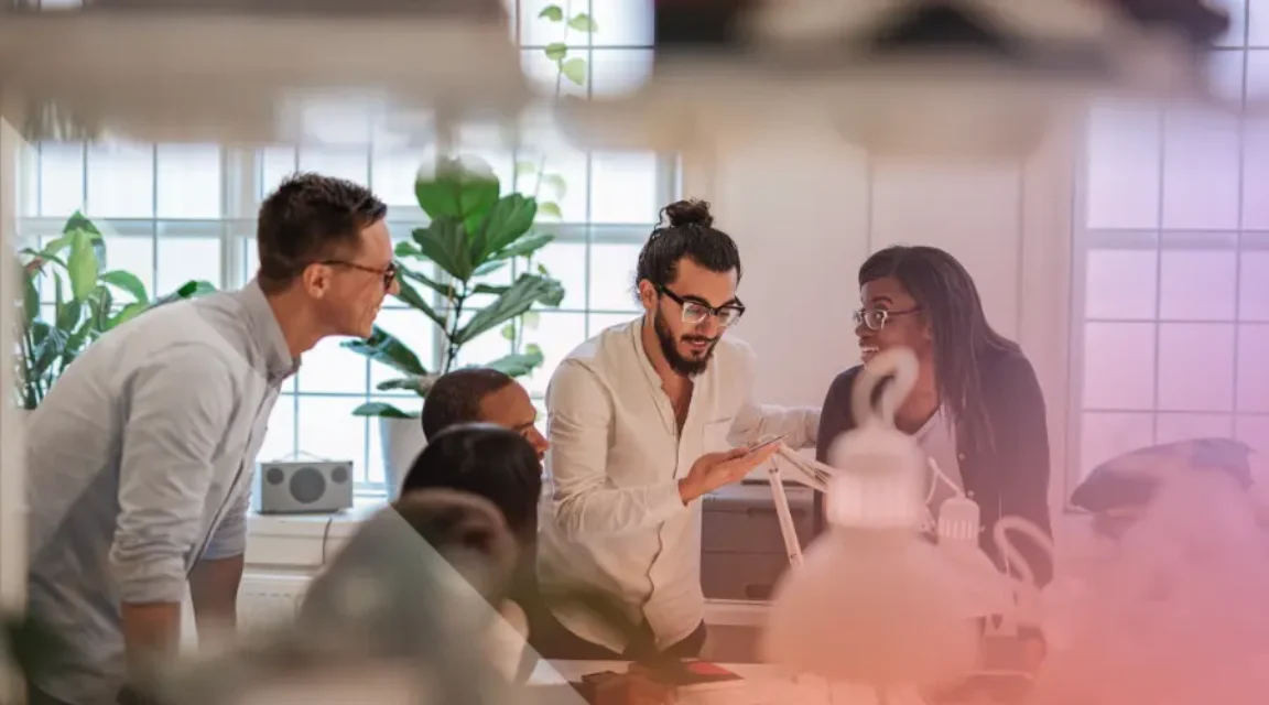 B2B Marketing team discussing their strategy